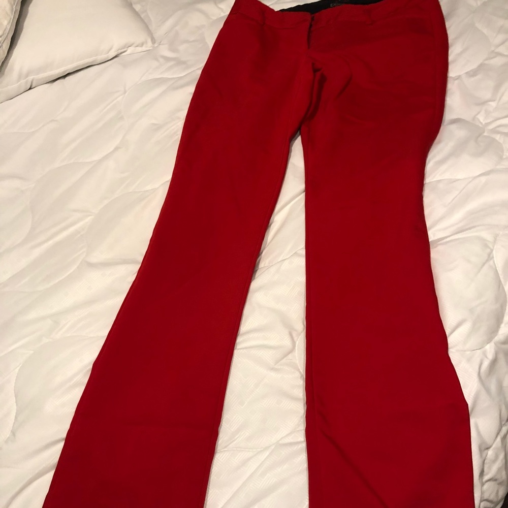 Red Express Editor Work Pants
